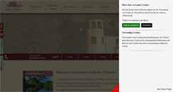 Desktop Screenshot of hotel3mohren.at